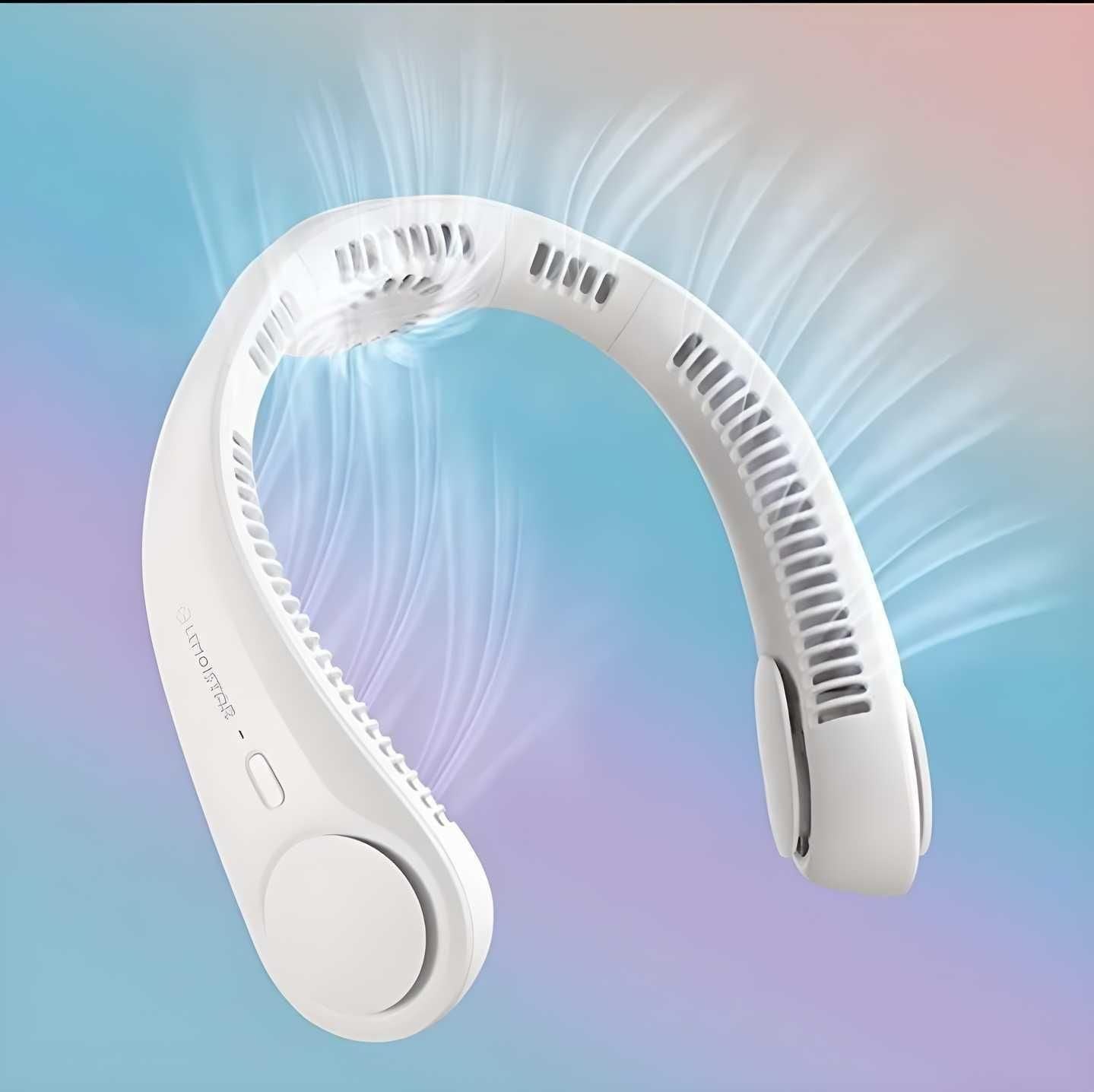 Portable Bladeless Hanging Neck Fan β Rechargeable & Hands-Free Cooling